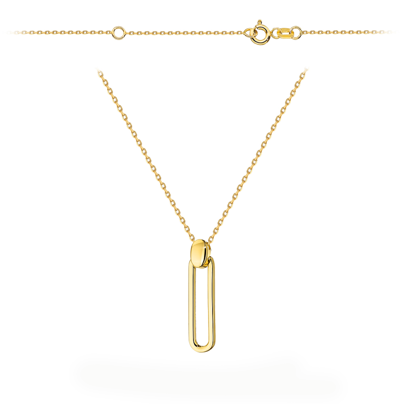 Naszyjnik złoty (N10205 Y) - zdjęcie: 1