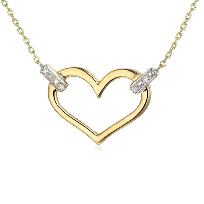 Naszyjnik z diamentami (N05641 Y C) - zdjęcie: 1