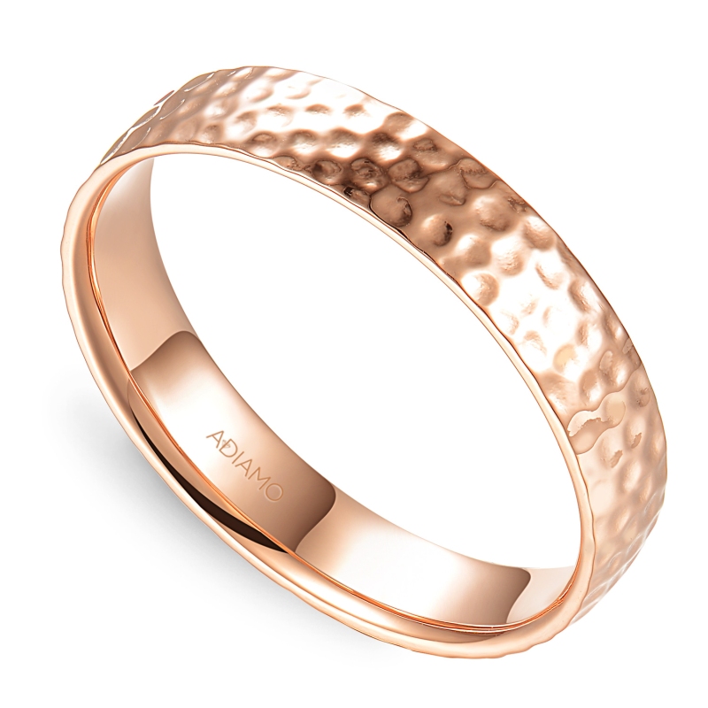 Obrączka różowe złoto, 4,5 mm. (O-R99891 R): 18 - zdjęcie: 1