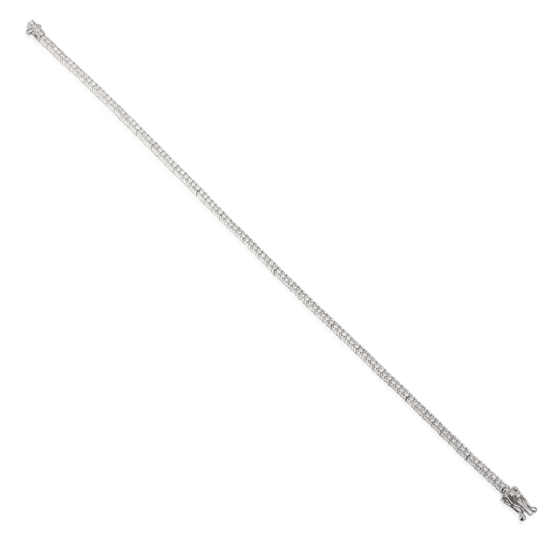 Bransoletka tenisowa z diamentami 1 ct (B01538 W) - zdjęcie: 1