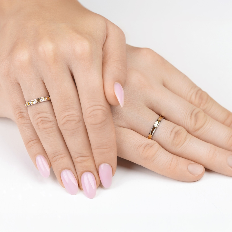 Obrączka z diamentem, 3 mm (O-R99901 YW): 18 - zdjęcie: 2