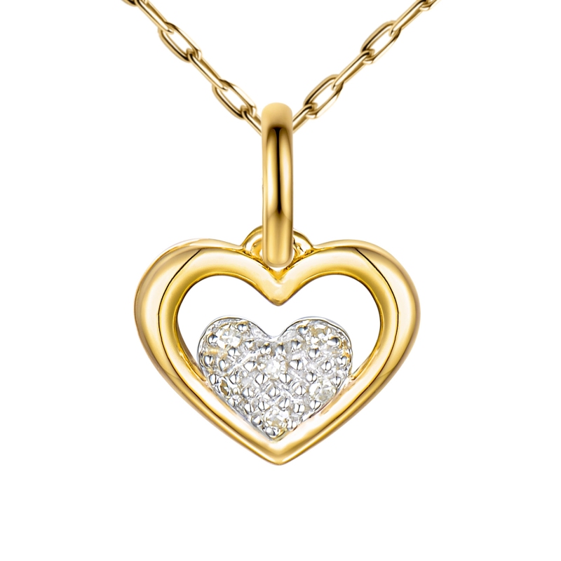 Zawieszka z diamentami (P56626 Y) - zdjęcie: 1