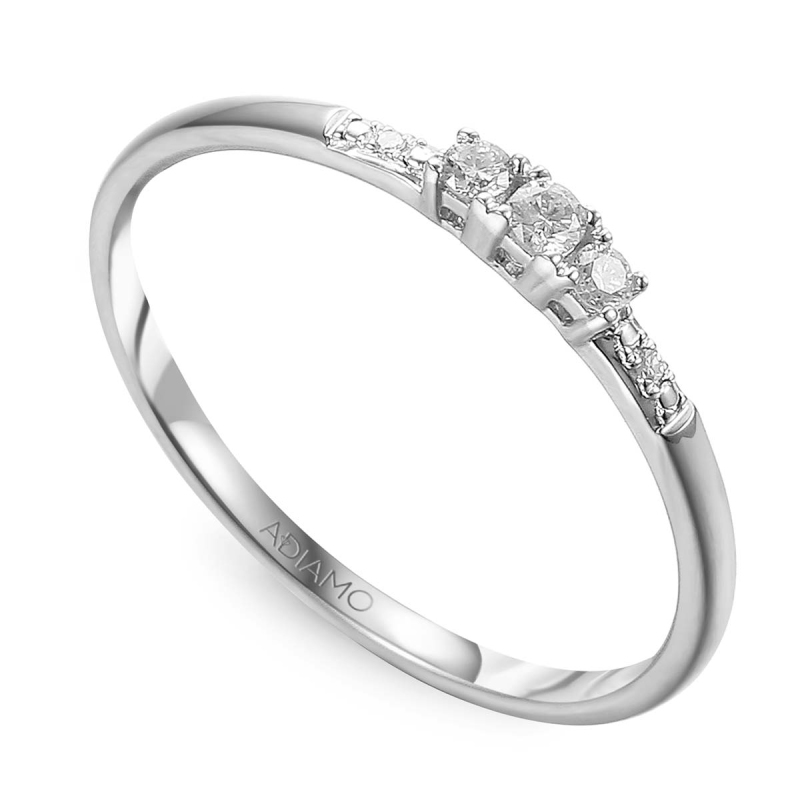 Pierścionek z diamentami R69339 W: 7 - zdjęcie: 1