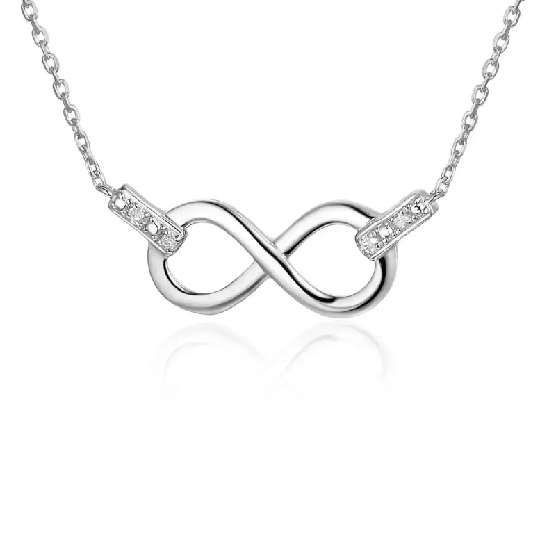 Naszyjnik z diamentami (N05640 W C 375) - zdjęcie: 1