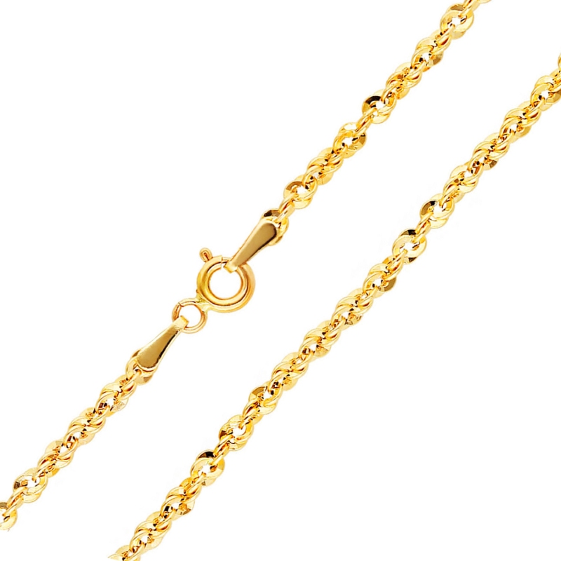 Bransoletka złota, splot irydia, 18 cm - 2,10g (B10217 Y) - zdjęcie: 1