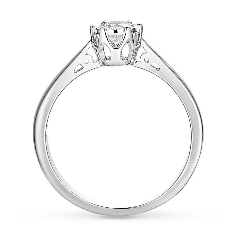 Pierścionek z diamentem (R88312 W 0,24ct): 8 - zdjęcie: 2