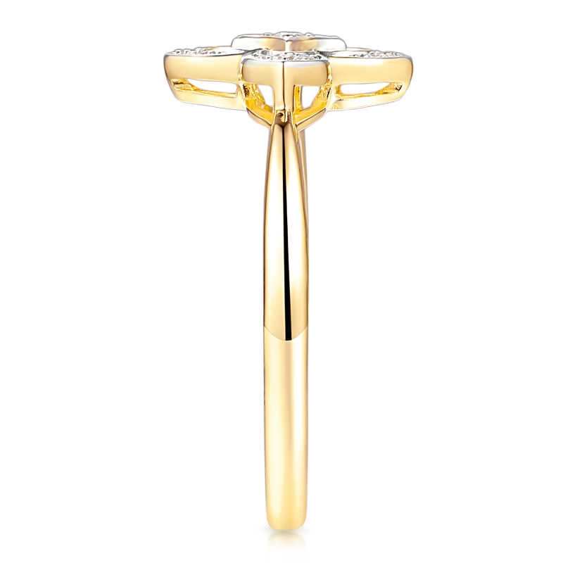 Pierścionek z diamentami (R98899 Y): 10 - zdjęcie: 4