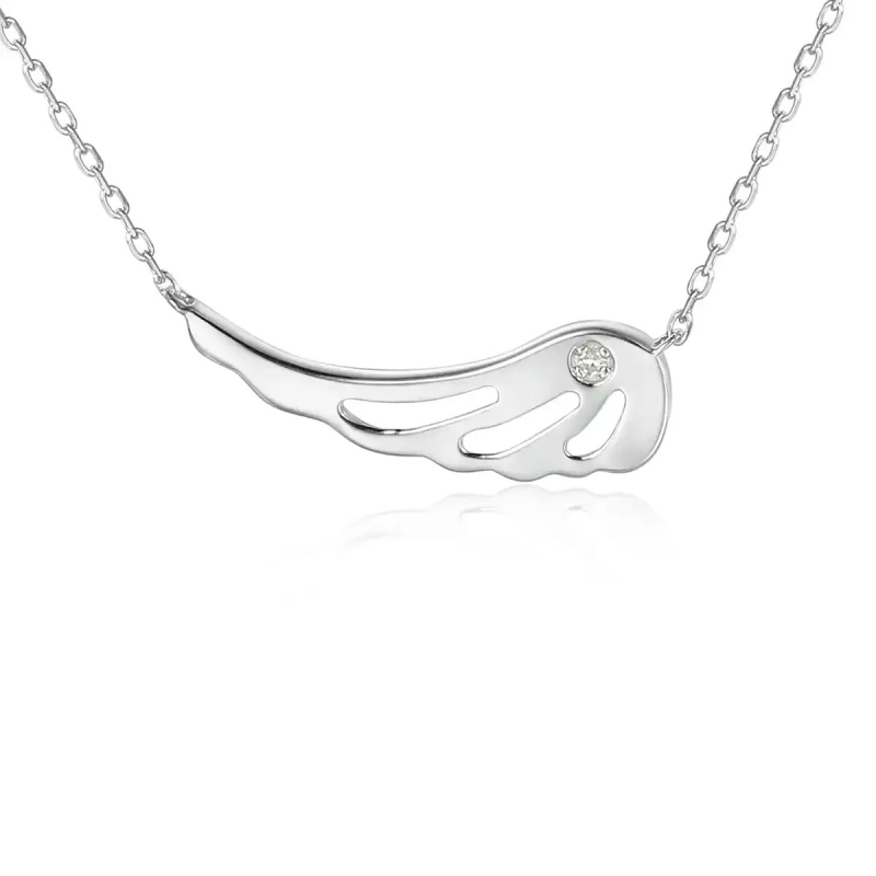 Naszyjnik z diamentem (N05653 W C 375) - zdjęcie: 1