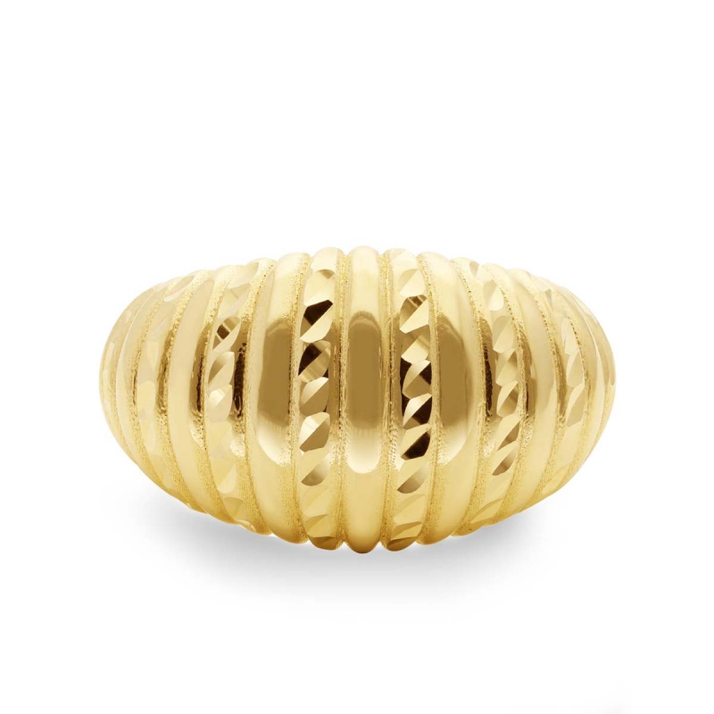 Pierścionek złoty diamentowany (R11001 Y): 16 - zdjęcie: 3