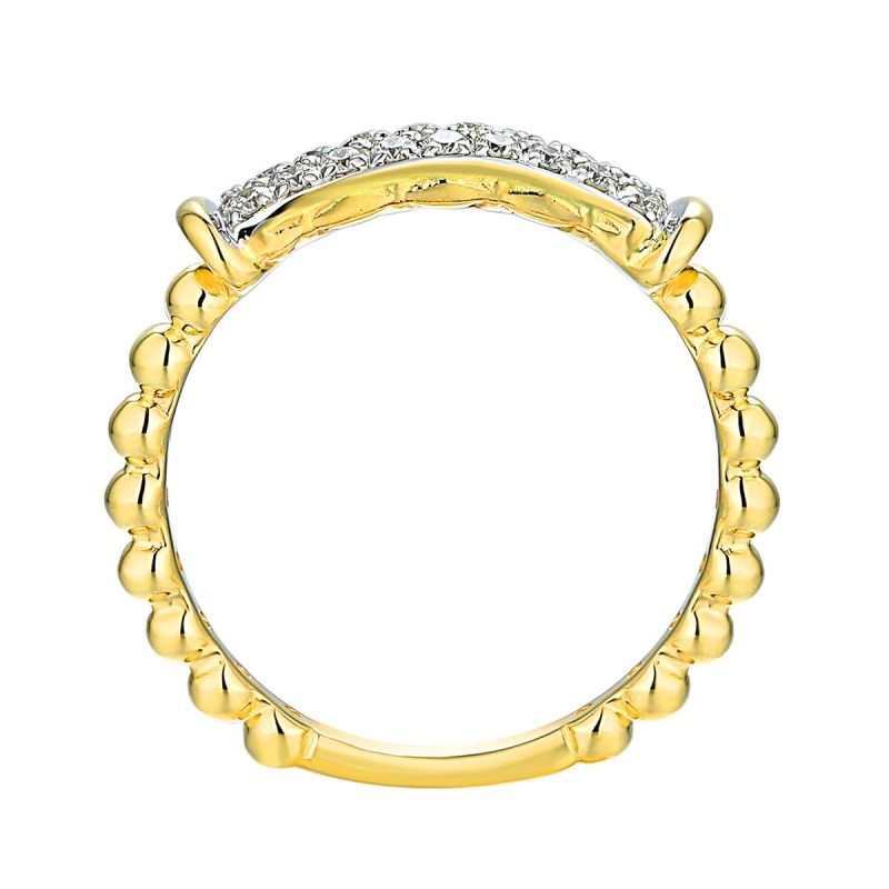 Pierścionek z diamentami (R94536 Y): 14 - zdjęcie: 2