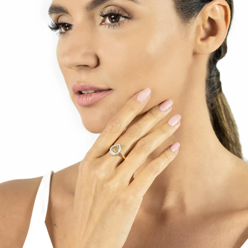 Pierścionek z diamentami (R66722 Y): 7 - zdjęcie: 3