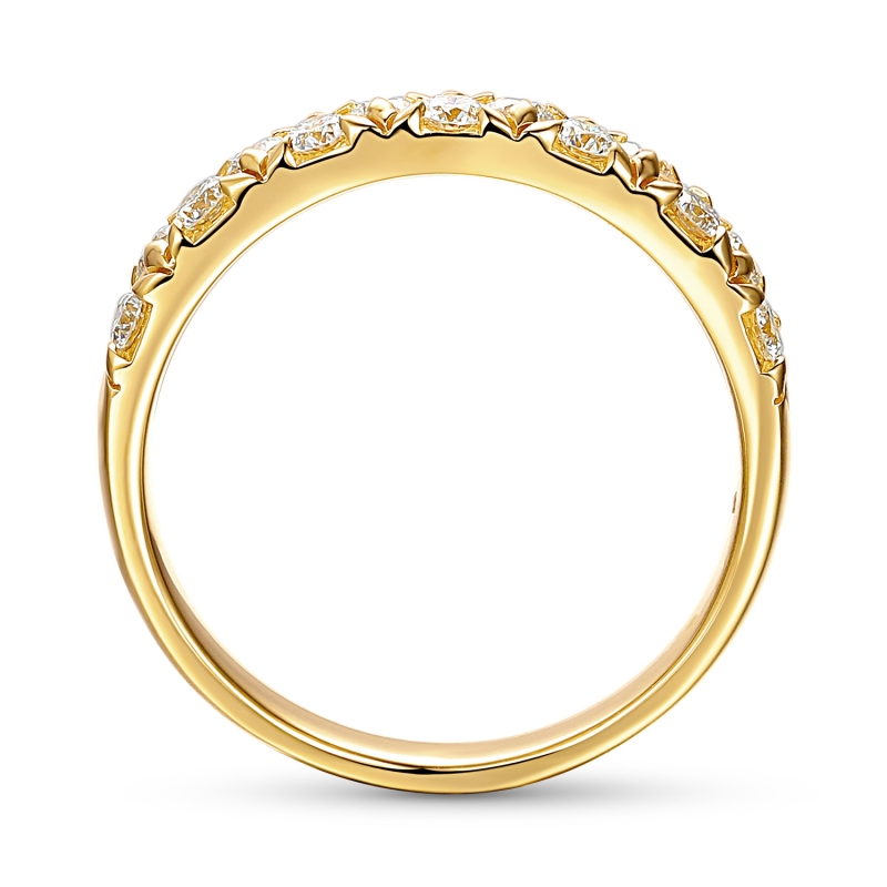 Pierścionek z diamentami (R89045 Y): 10 - zdjęcie: 4