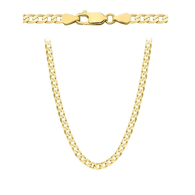 Łańcuszek złoty splot pancerka 50 cm 4,47g (N53250 Y) - zdjęcie: 1