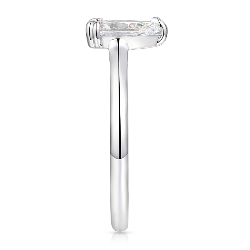 Pierścionek z diamentem laboratoryjnym (R96123 W LGD 1,00ct): 14 - zdjęcie: 3