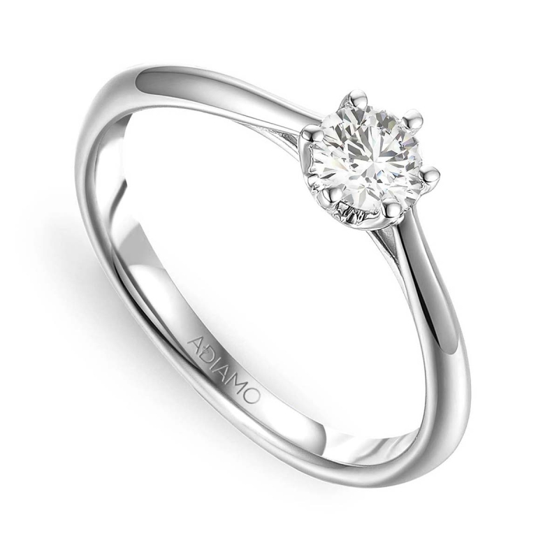 Pierścionek z diamentem (R81869 W 0,38ct): 7 - zdjęcie: 1