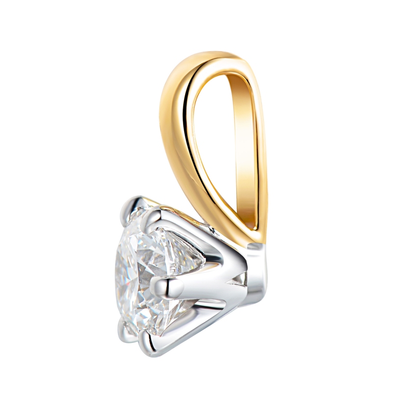 Zawieszka z diamentem laboratoryjnym - zdjęcie: 2