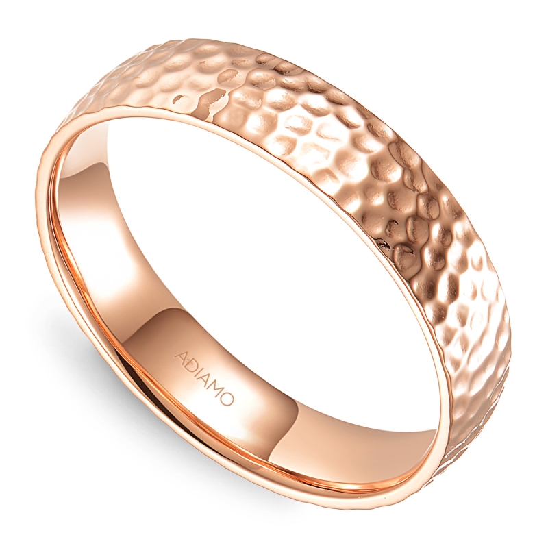 Obrączka różowe złoto, 5 mm. (O-R99918 R): 18 - zdjęcie: 1