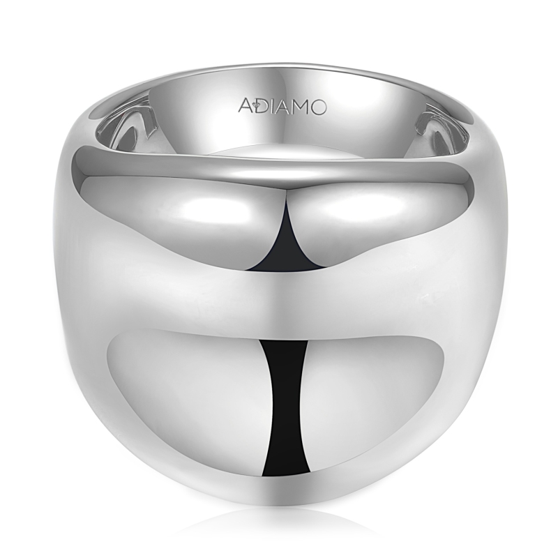 Pierścionek srebrny (R100861 W 925) : 16 - zdjęcie: 3