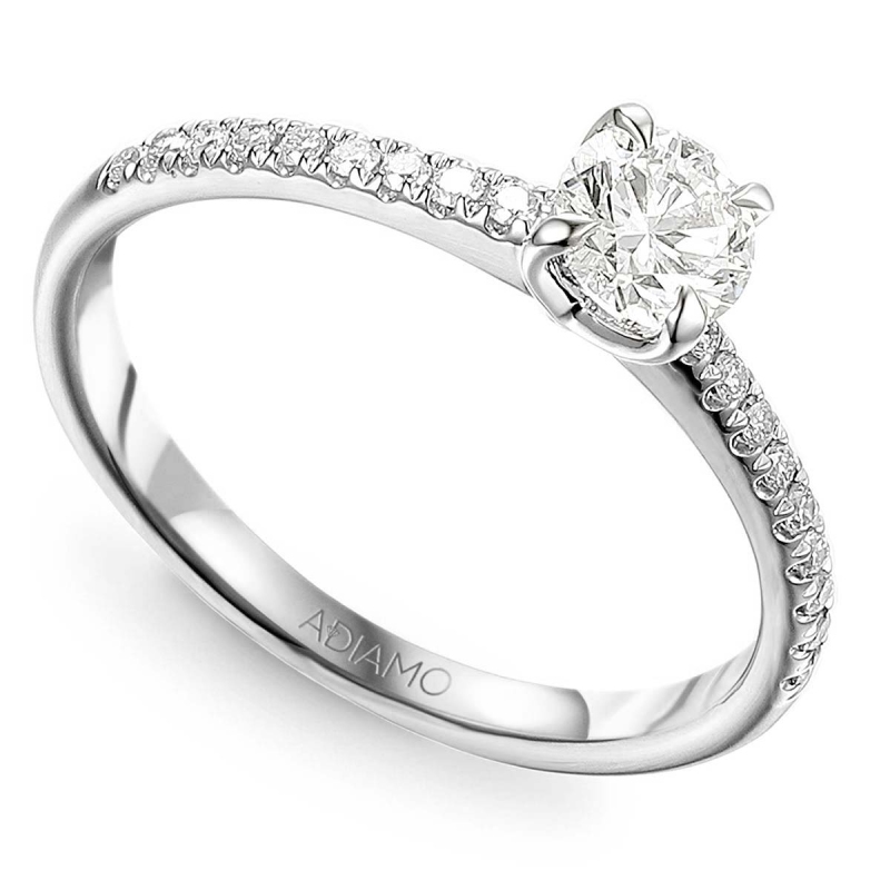 Pierścionek z diamentami (R58825 W 0,40ct): 7 - zdjęcie: 1