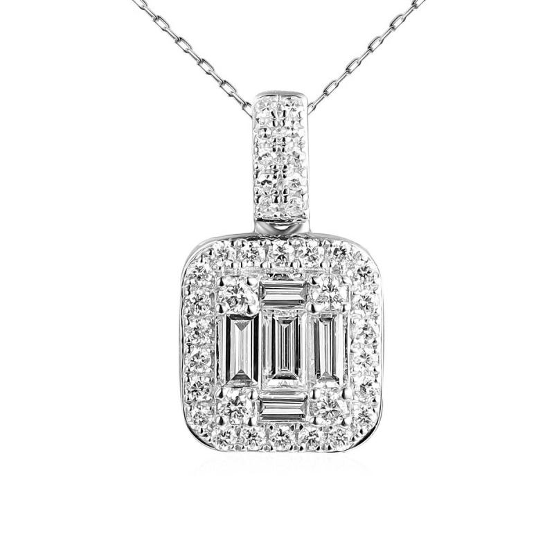 Zawieszka z diamentami (P80432 W) - zdjęcie: 1