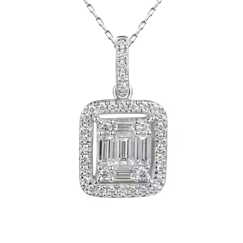 Zawieszka z diamentami (P52657 W) - zdjęcie: 1