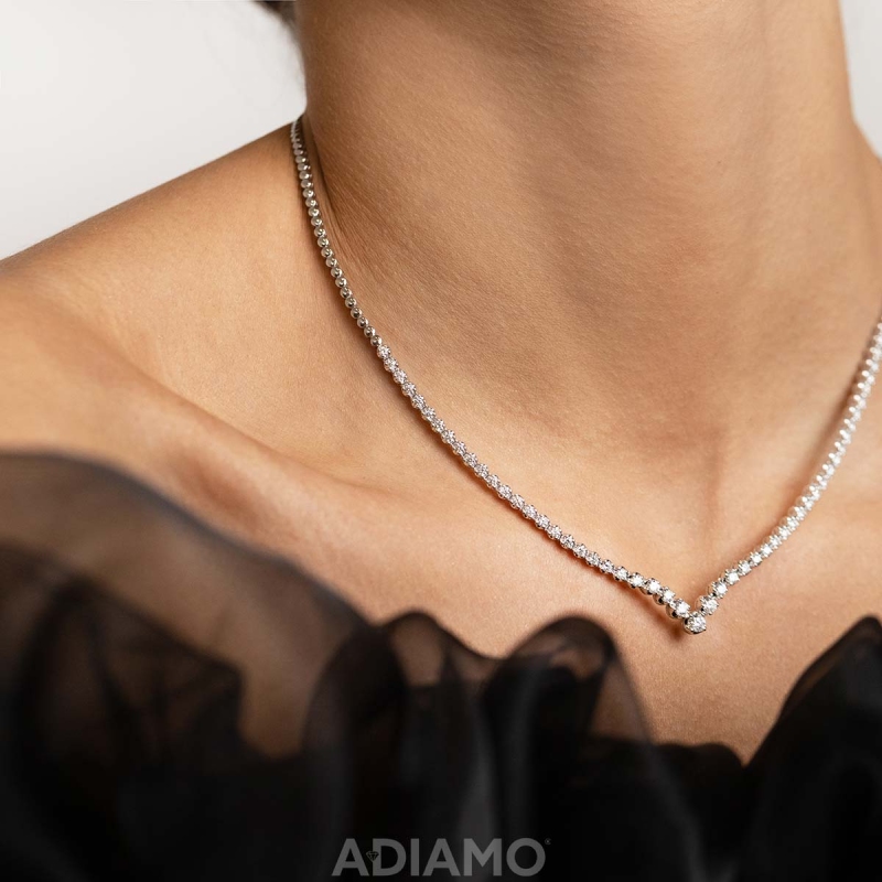 Kolia z diamentami (N09531 W) - zdjęcie: 2