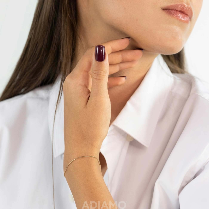 Bransoletka złota (B6114 Y) - zdjęcie: 2