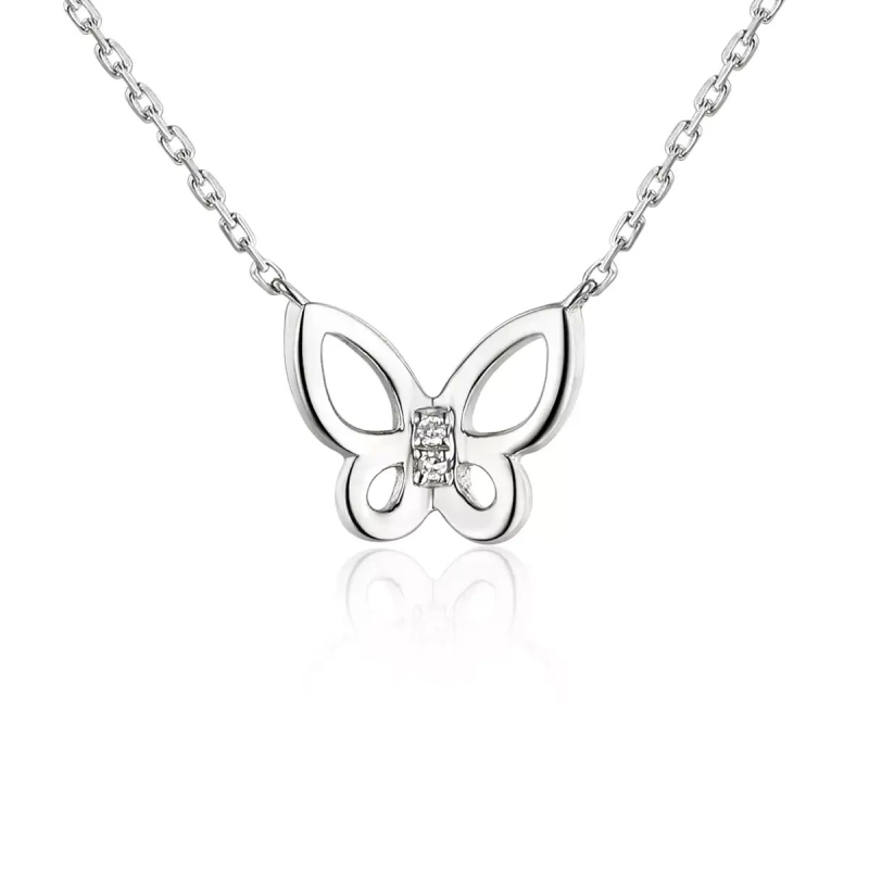 Naszyjnik z diamentami (N07095 W C 375) - zdjęcie: 1