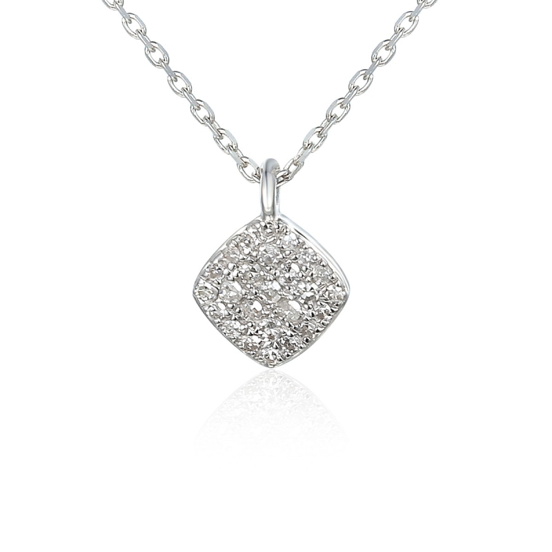 Naszyjnik z diamentami (N08276 W C 375) - zdjęcie: 1