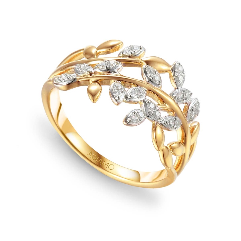 Pierścionek z diamentami (R79393 Y): 10 - zdjęcie: 1