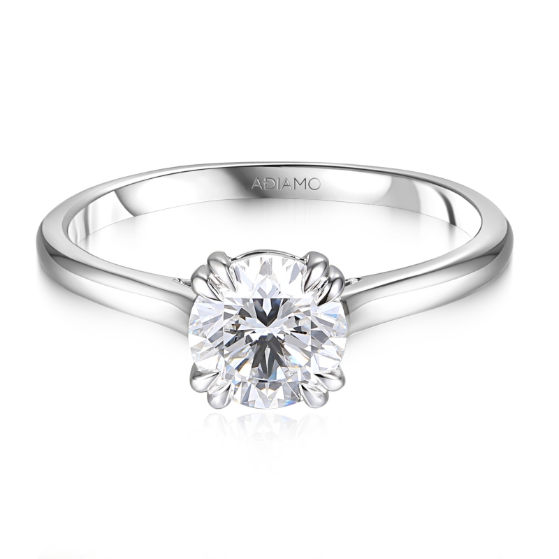 Pierścionek z diamentem laboratoryjnym (R99994 W LGD 1,01ct): 10 - zdjęcie: 2