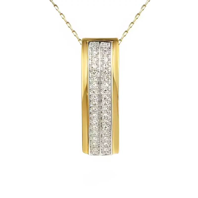 Zawieszka z diamentami (P81543 Y) - zdjęcie: 1