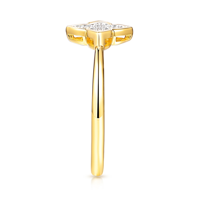 Pierścionek z diamentami (R98898 Y): 14 - zdjęcie: 4