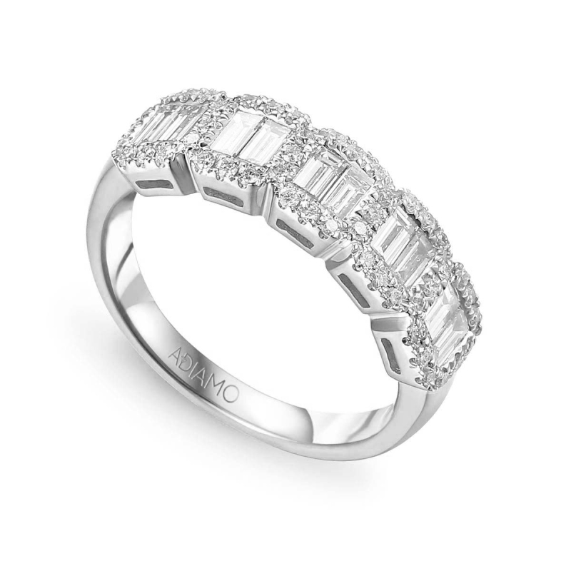 Pierścionek z diamentami (R81550 W): 10 - zdjęcie: 1