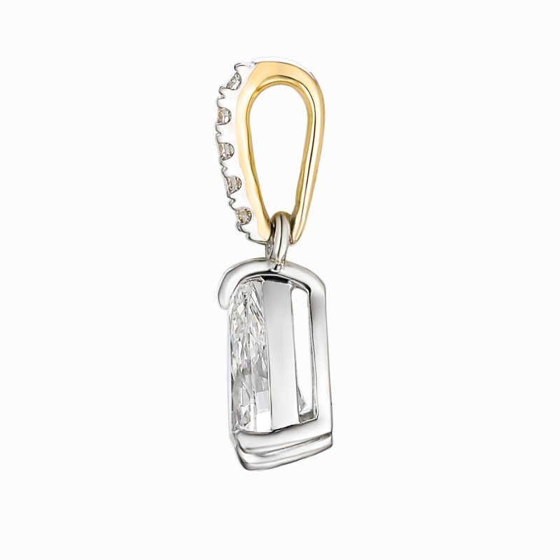 Zawieszka z diamentami laboratoryjnymi (P96122 1,00ct YW LGD) - zdjęcie: 2