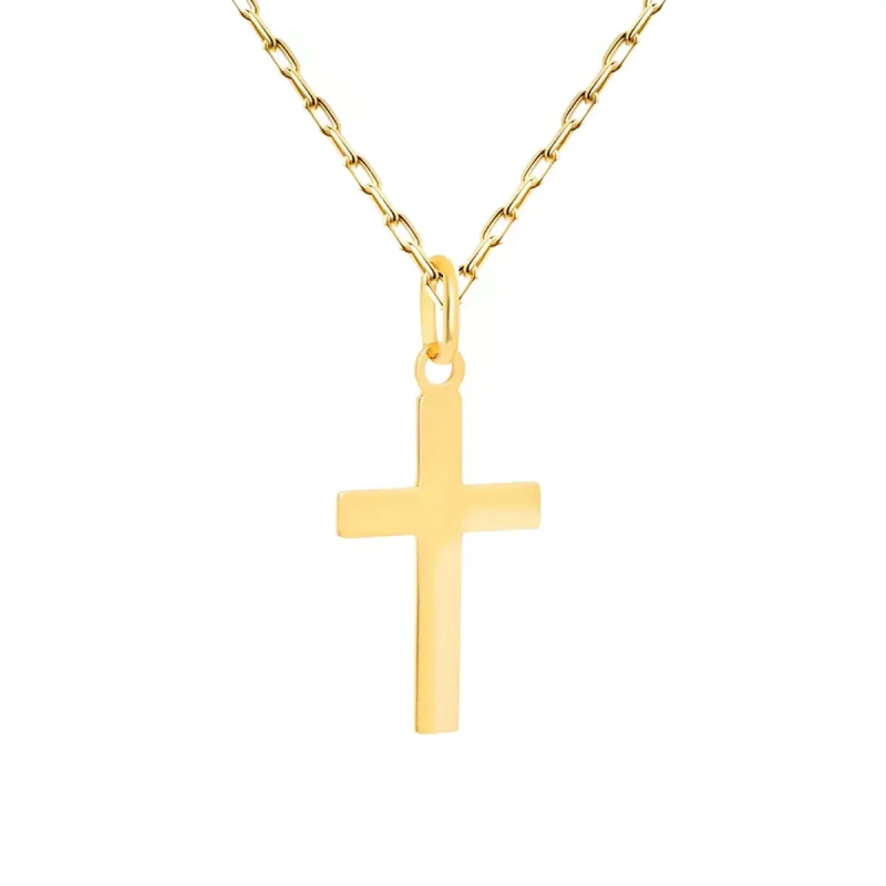 Zawieszka złoty krzyżyk (P2208 Y) - zdjęcie: 1