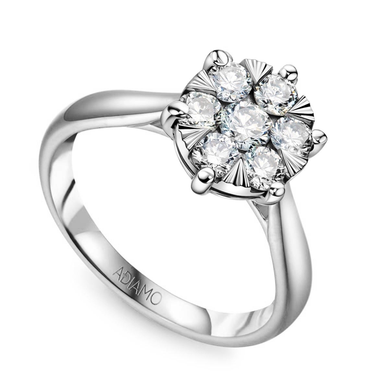 Pierścionek z diamentami (R74222 W 0,60ct): 10 - zdjęcie: 1