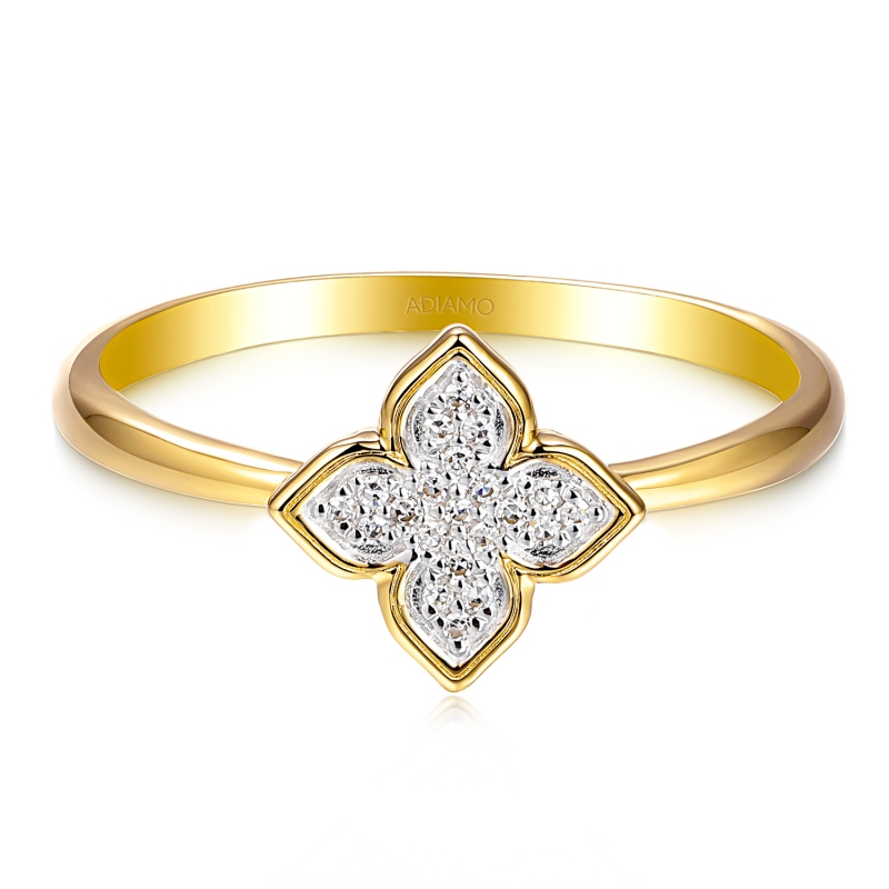 Pierścionek z diamentami (R98898 Y): 14 - zdjęcie: 3