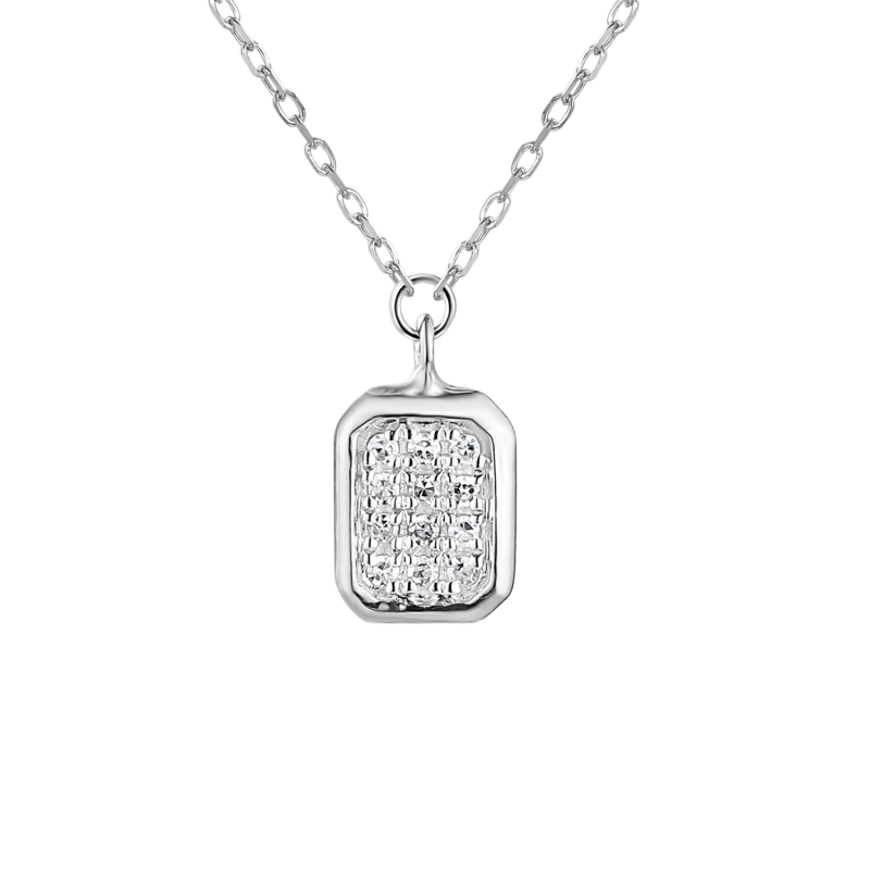 Naszyjnik z diamentami (N11777 W) - zdjęcie: 1