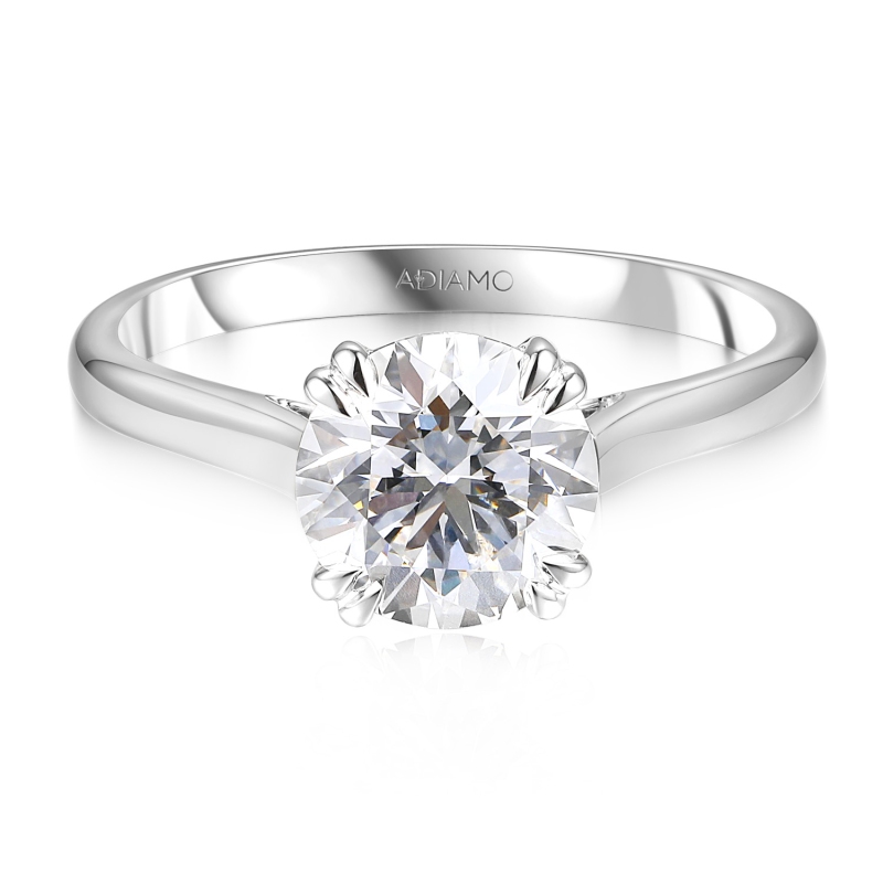 Pierścionek z diamentem laboratoryjnym (R99994 W LGD 2,02ct): 10 - zdjęcie: 2