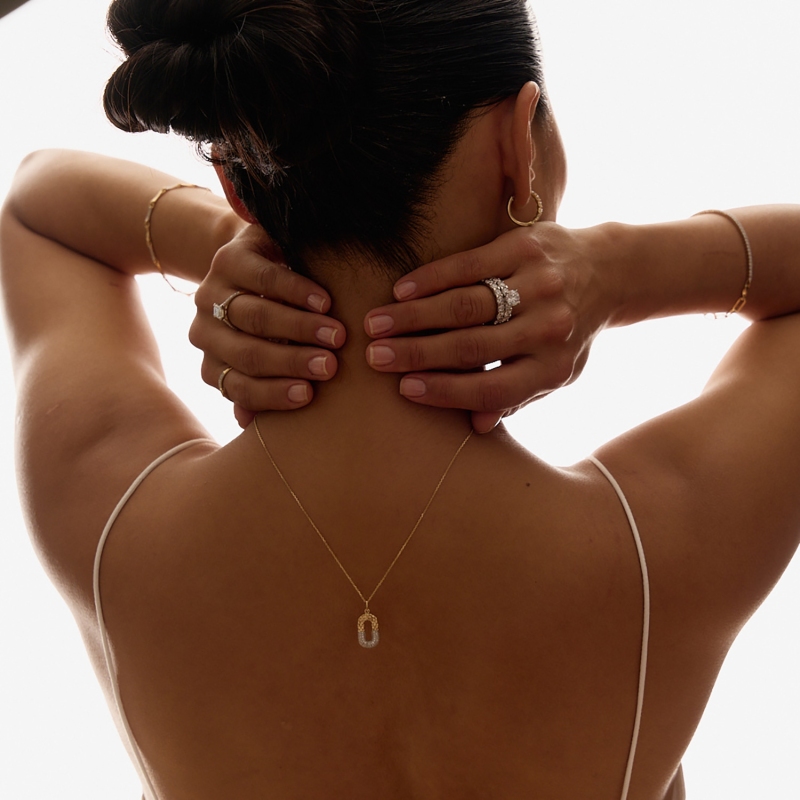 Zawieszka z diamentami (P94450 Y) - zdjęcie: 3