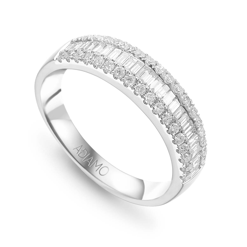 Pierścionek z diamentami (R51202 W): 10 - zdjęcie: 1