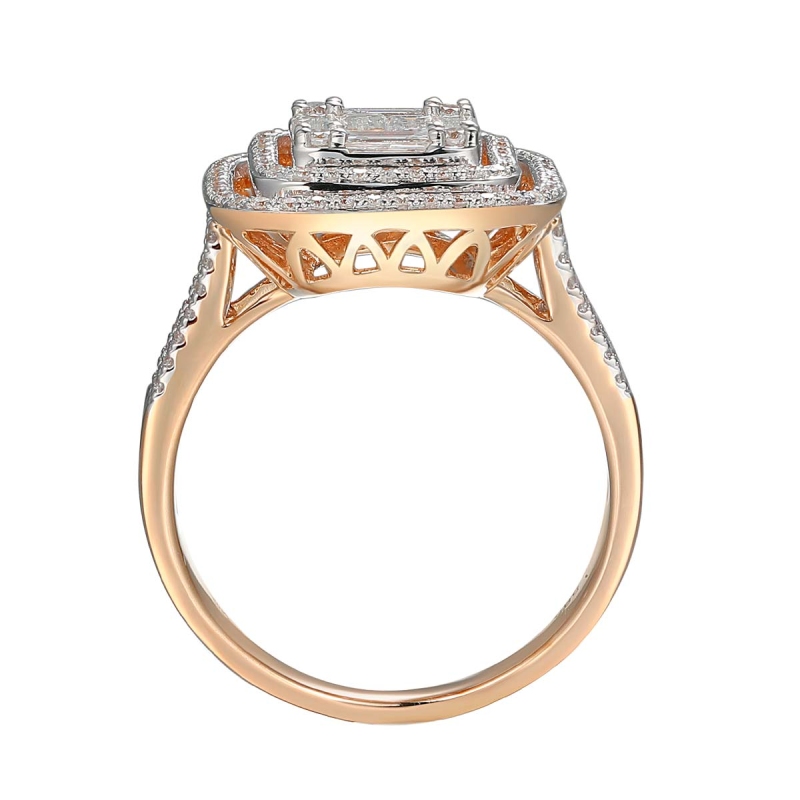 Pierścionek z diamentami (R81582 R): 8 - zdjęcie: 2