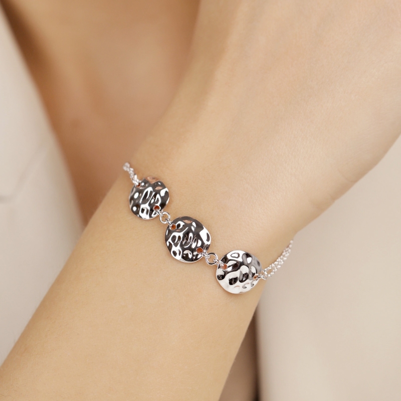 Bransoletka srebrna (B10123 W 925) - zdjęcie: 2