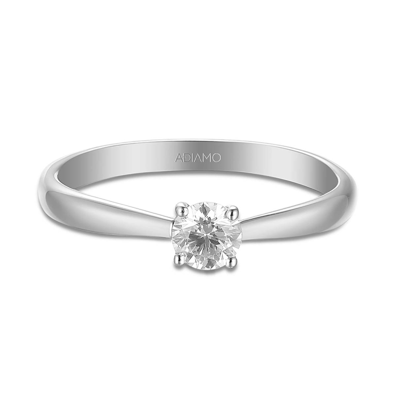 Pierścionek z diamentem (R43029 W 0,24ct): 8 - zdjęcie: 3