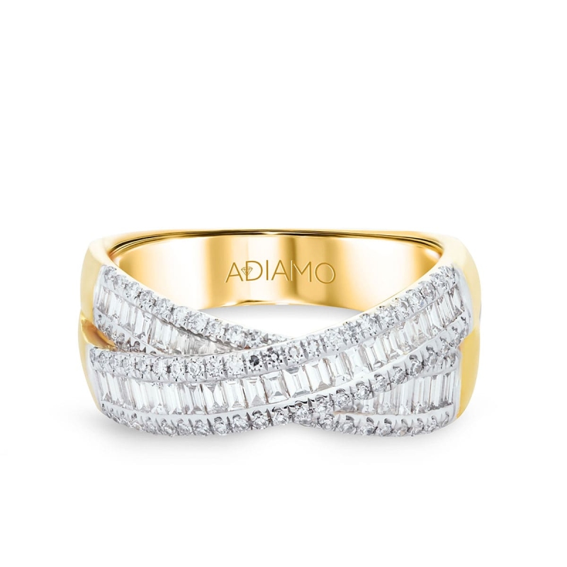 Pierścionek z diamentami (R82993 Y): 7 - zdjęcie: 1