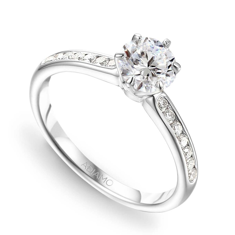 Pierścionek z diamentami (R58831 W 0,50ct): 20 - zdjęcie: 1