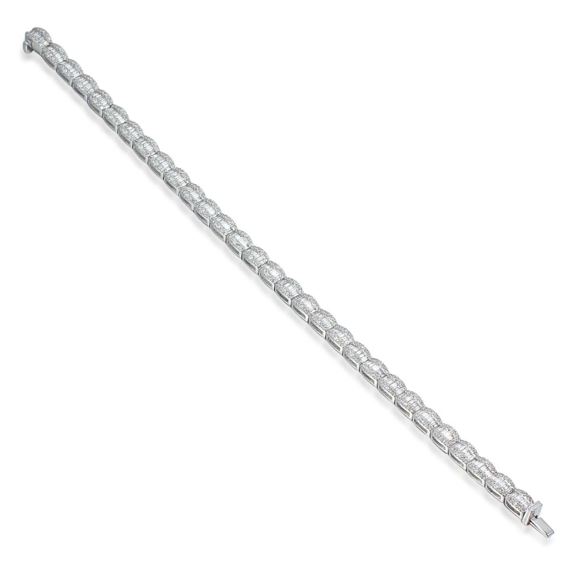 Bransoletka diamentowa (B04832 W) - zdjęcie: 2