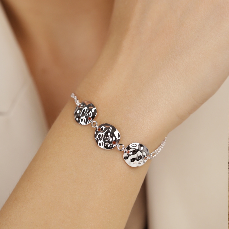 Bransoletka srebrna (B10123 W 925) - zdjęcie: 2