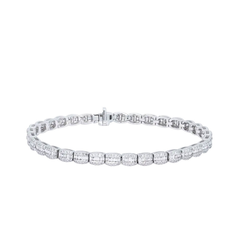 Bransoletka diamentowa (B04832 W) - zdjęcie: 1